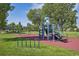 Playground with swings and a playground at 12277 Krameria St, Brighton, CO 80602