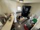 Bathroom with potential for renovation, showcasing a shower area and space for customization, offering a blank canvas at 1489 Arapahoe St, Strasburg, CO 80136