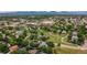 Overhead shot showcasing the property's proximity to parks and neighborhood amenities at 424 Arbor Dr, Lafayette, CO 80026