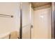 Clean shower with a glass door and tiled walls offering a functional and updated bathroom space at 367 Jupiter Dr, Lone Tree, CO 80124