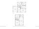 Detailed floor plan showcasing layout of first floor and basement, including room dimensions and placements at 740 Lotus Way, Broomfield, CO 80020