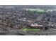 Aerial view of the property near the light rail station at 1152 S Ogden St at 1152 S Ogden St, Denver, CO 80210