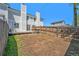 Backyard with a wooden deck and fence, great for outdoor activities at 5145 W 61St Dr # 14, Arvada, CO 80003