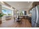 Spacious kitchen and dining area with stainless steel appliances and plenty of light at 1372 Lowell Blvd # 1, Denver, CO 80204