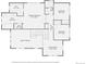 Second floor plan displaying bedroom layouts, dimensions, and the location of the bathrooms at 16376 Flintlock Ct, Parker, CO 80134