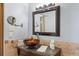 Beautiful bathroom features a vessel sink, bronze fixtures, and elegant tile work at 9320 E Center Ave # 4B, Denver, CO 80247