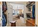 View of bedroom from walk-in closet, providing ample storage space at 9320 E Center Ave # 4B, Denver, CO 80247