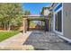 Backyard patio with a gazebo for outdoor entertaining at 10201 Rifle St, Commerce City, CO 80022