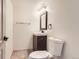 Bathroom with modern fixtures and a stylish vanity at 10201 Rifle St, Commerce City, CO 80022