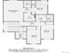 Second story floor plan with bedrooms, bathrooms, and a laundry room at 10201 Rifle St, Commerce City, CO 80022