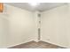 Cozy bedroom offers a neutral palette and wood-look floors, perfect for relaxation at 2375 S Linden Ct # 201, Denver, CO 80222