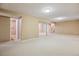 Spacious basement with new carpeting and ample room for storage at 16246 E Hamilton Pl, Aurora, CO 80013