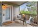 Comfortable patio area perfect for relaxation with outdoor seating at 9283 E Arbor Cir # C, Englewood, CO 80111