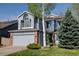 Charming two-story home with a well-maintained lawn, mature trees, and an attached two-car garage at 2937 W Yarrow Cir, Superior, CO 80027