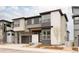 Modern home with contemporary architectural style and well-maintained front yard at 11491 Alla Breve Cir, Lone Tree, CO 80134