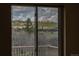 Scenic mountain view through the sliding glass door at 3840 Sierra Vista Rd, Monument, CO 80132