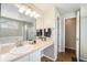 Bathroom featuring a shower, vanity, and modern fixtures at 13451 Clermont St, Thornton, CO 80241