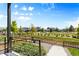 Picturesque community view from the property's outdoor balcony at 21405 E 59Th Dr, Aurora, CO 80019