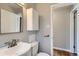 Updated bathroom featuring a modern sink and fixtures at 3075 Fairfax St, Denver, CO 80207