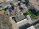 Aerial view of the backyard and garage space, highlighting the property's layout and potential at 3225 S Lincoln St, Englewood, CO 80113
