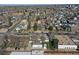 Broad aerial shot featuring houses, trees, and streets, offering a view of community layout at 3225 S Lincoln St, Englewood, CO 80113