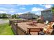 Community area featuring a picnic table and chairs with views of nearby homes at 8237 W 54Th Ave # 2, Arvada, CO 80002