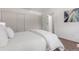 Well-lit bedroom with sliding closet doors and en-suite bathroom at 7995 E Mississippi Ave # G5, Denver, CO 80247