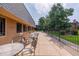 Community patio with tables and chairs at 7995 E Mississippi Ave # G5, Denver, CO 80247