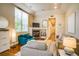 Cozy living room featuring a fireplace, plush seating, and a stylish decor at 2479 S High St, Denver, CO 80210