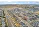 Bird's eye view of a neighborhood with well-maintained houses and easy access to roads and commercial areas at 15842 E Warner Dr, Denver, CO 80239