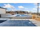 Community pool covered for the season at 15842 E Warner Dr, Denver, CO 80239