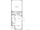 Detailed floor plan showcasing the layout of the first floor with kitchen, living, and garage at 3325 N Coolidge Way, Aurora, CO 80019