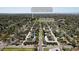 Aerial view showcasing the property's location near Kearney Street, McAuliffe Intl School, and vibrant neighborhood amenities at 2872 Jasmine St, Denver, CO 80207