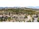 Panoramic aerial view of a complex set amidst picturesque landscapes and snow-capped mountain views at 283 Pelican Cir # 1703, Breckenridge, CO 80424