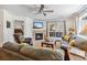 Inviting living room with a fireplace, comfortable seating, and access to an outdoor patio at 283 Pelican Cir # 1703, Breckenridge, CO 80424