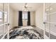 Office space with large window allowing natural light to fill the room and featuring a gorgeous carpet at 2905 Morningbird Ln, Castle Rock, CO 80109