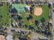 Map of Lindsey Park, showing tennis courts, playground, and open space at 4800 E Hale Pkwy # 709N, Denver, CO 80220