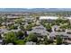Community aerial view showcases well-maintained homes with mature trees and easy access to neighborhood amenities and parks at 584 Ridgeview Dr, Louisville, CO 80027