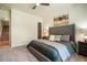 Inviting bedroom with soft lighting and modern furnishings at 18330 Archers Dr, Monument, CO 80132