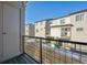 Private deck overlooking community with mountain views at 457 Interlocken Blvd # 102, Broomfield, CO 80021