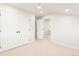 Neutral bedroom featuring a closet with double doors with an open entryway at 1048 Knox Ct, Denver, CO 80204