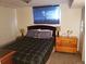 Cozy bedroom featuring a comfortable bed, natural light, and essential furnishings at 2860 Ames St, Wheat Ridge, CO 80214
