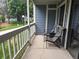 Cozy balcony with seating, perfect for relaxing outdoors at 8600 E Alameda Ave # 105, Denver, CO 80247