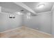 The unfinished basement provides potential for storage or customization at 892 S Union Blvd, Lakewood, CO 80228