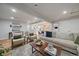 Open concept living area featuring hardwood floors, neutral tones, and stylish decor at 2865 S Cherry Way, Denver, CO 80222