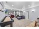 Spacious finished basement area with plush carpet and ample room for entertaining and recreation at 3063 E 148Th Pl, Thornton, CO 80602