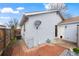 Backyard features a patio with a fenced area and a view of the house at 16120 E Radcliff Pl, Aurora, CO 80015