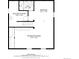 Floor plan of basement highlighting layout of rooms and dimensions at 3807 S Jasmine St, Denver, CO 80237