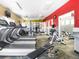 On-site gym with treadmills, weights, and other workout equipment at 23585 Genesee Village Rd # E, Golden, CO 80401