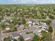 Aerial view of a well-maintained neighborhood with mature trees at 4484 S Granby Ct, Aurora, CO 80015